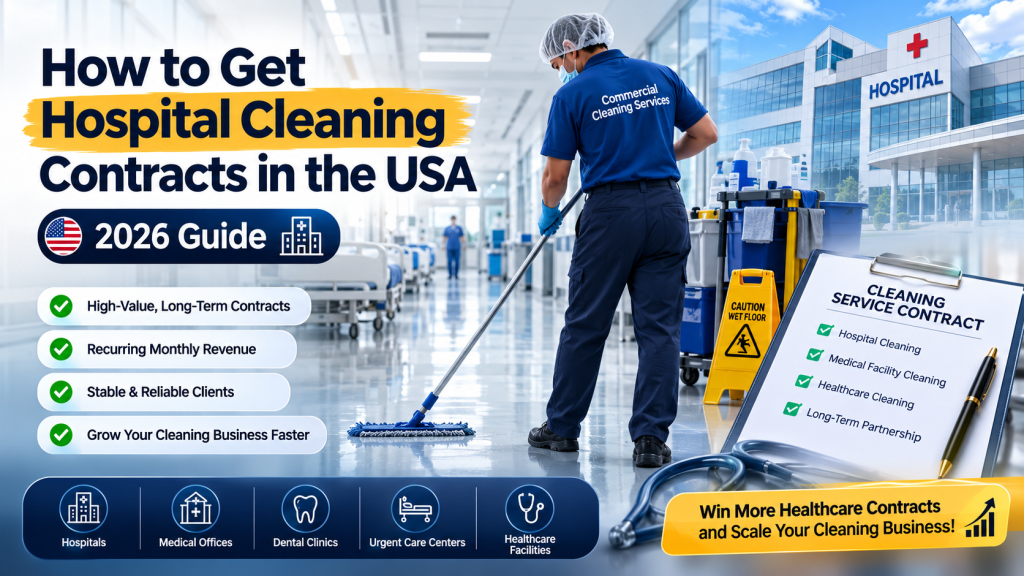 How to Get Hospital Cleaning Contracts in the USA (2026 Guide)