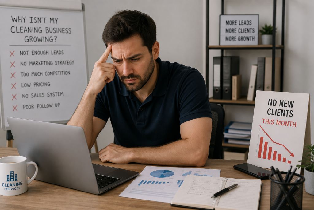 Why Most Cleaning Companies Struggle to Get Clients — And How to Fix It